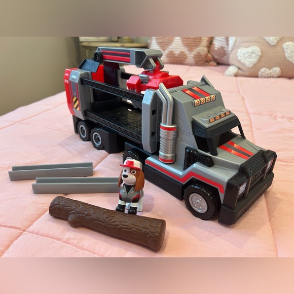 Paw Patrol Al’s Deluxe Big Truck Playset with Action Figure 🪵🐾